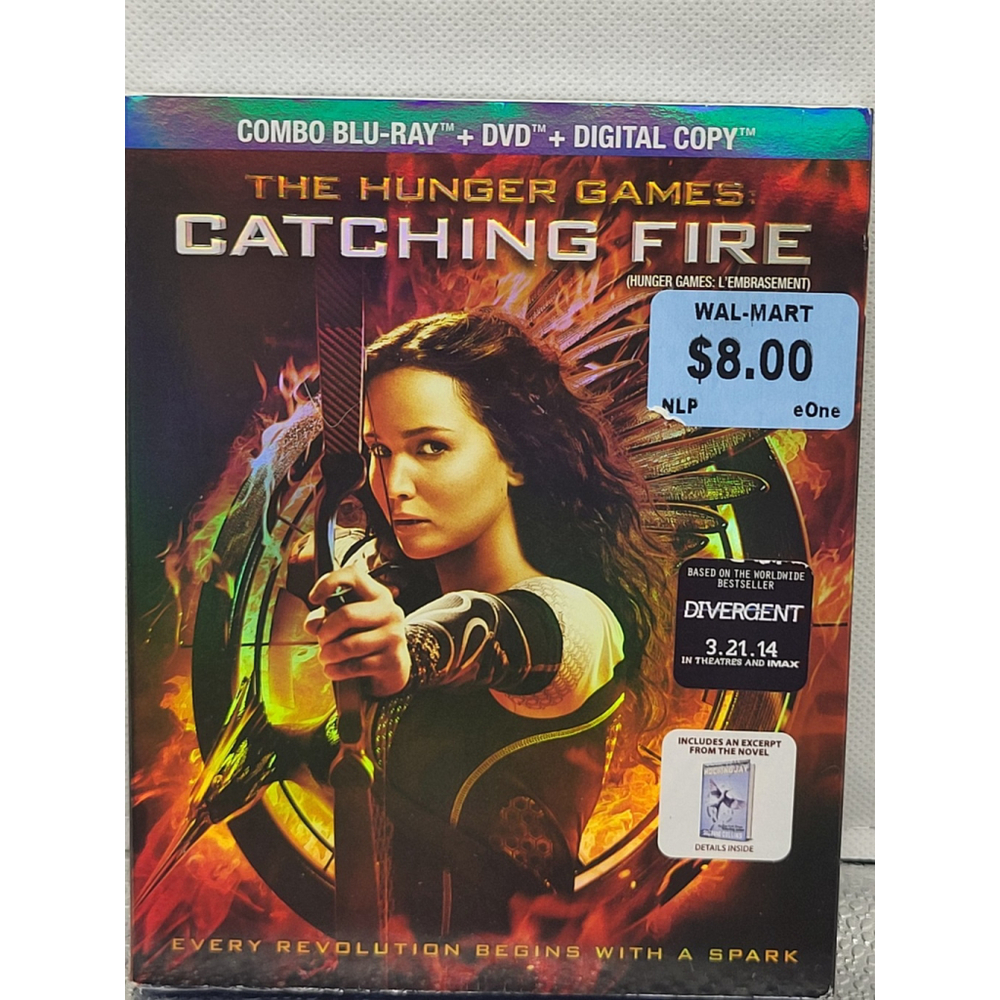 The Hunger Games: Catching Fire New And Factory Sealed (Blu-ray, 2013)